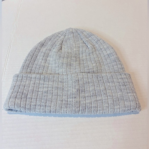 Stockholm Ribbed Beanie New Gray - Picture 3 of 3